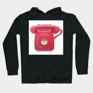 Red vintage telephone Hoodie